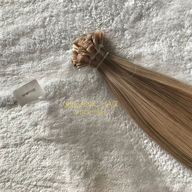 Colored best keratin bonds cuticle human hair A184